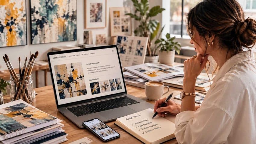 How to Write an Artist Profile: Balancing Market Appeal with Digital Authority