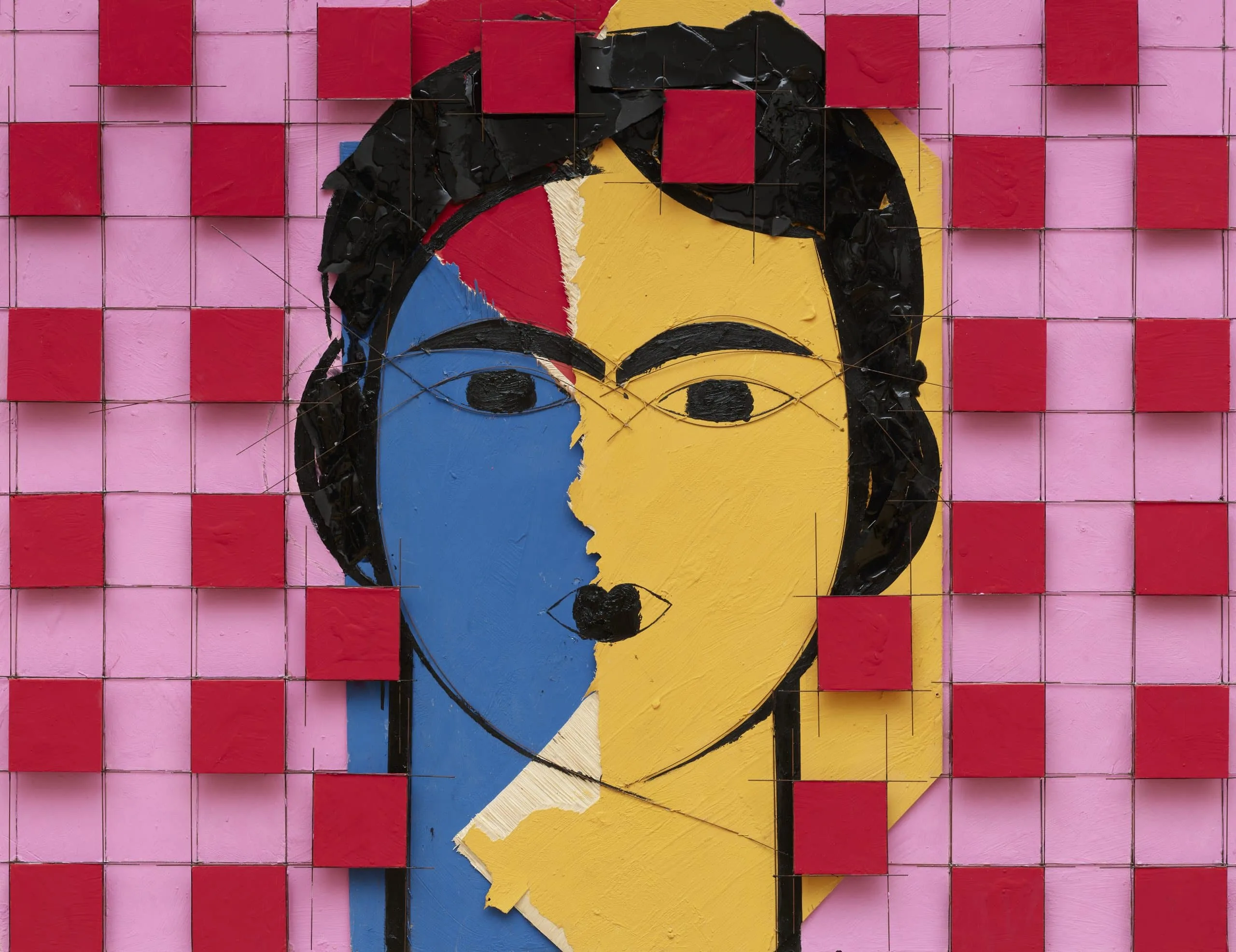 Embossed Frida with Bucket Headdress, 2024