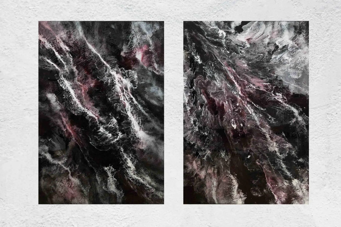 Deep Thoughts (diptych), 2018
