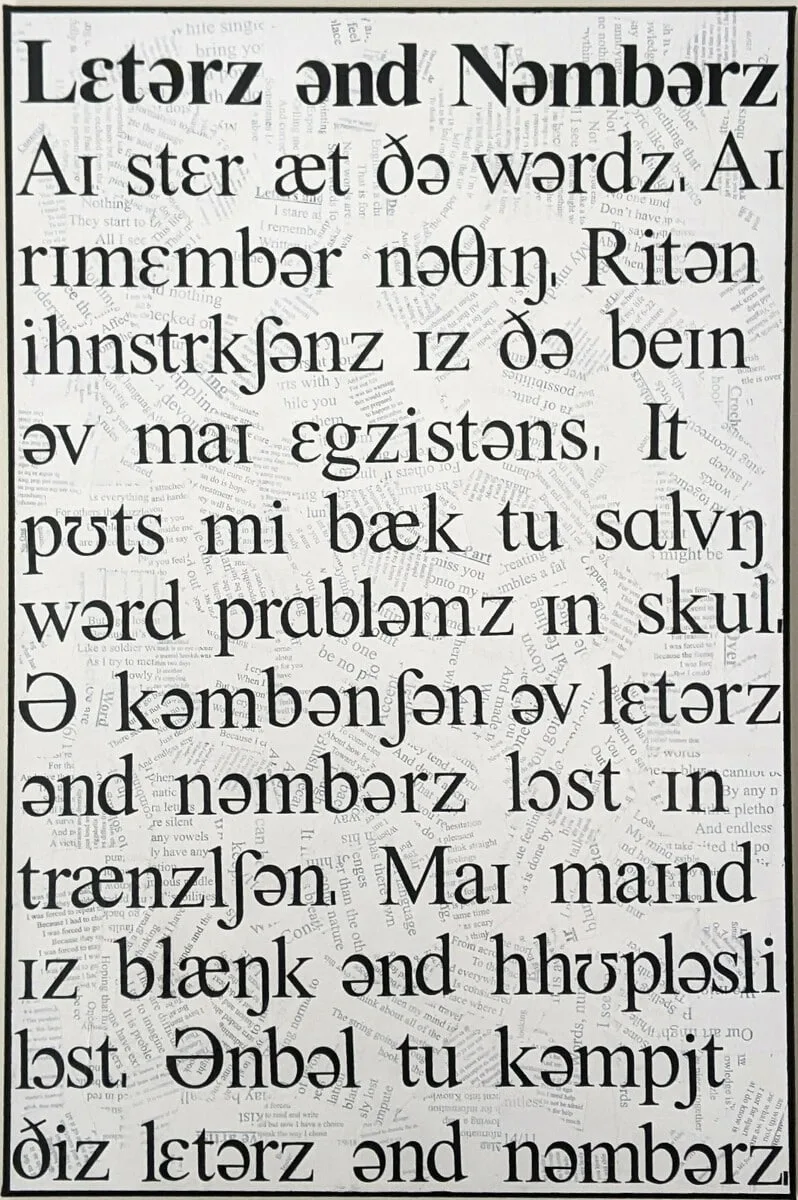 Letter And Numbers, 2024