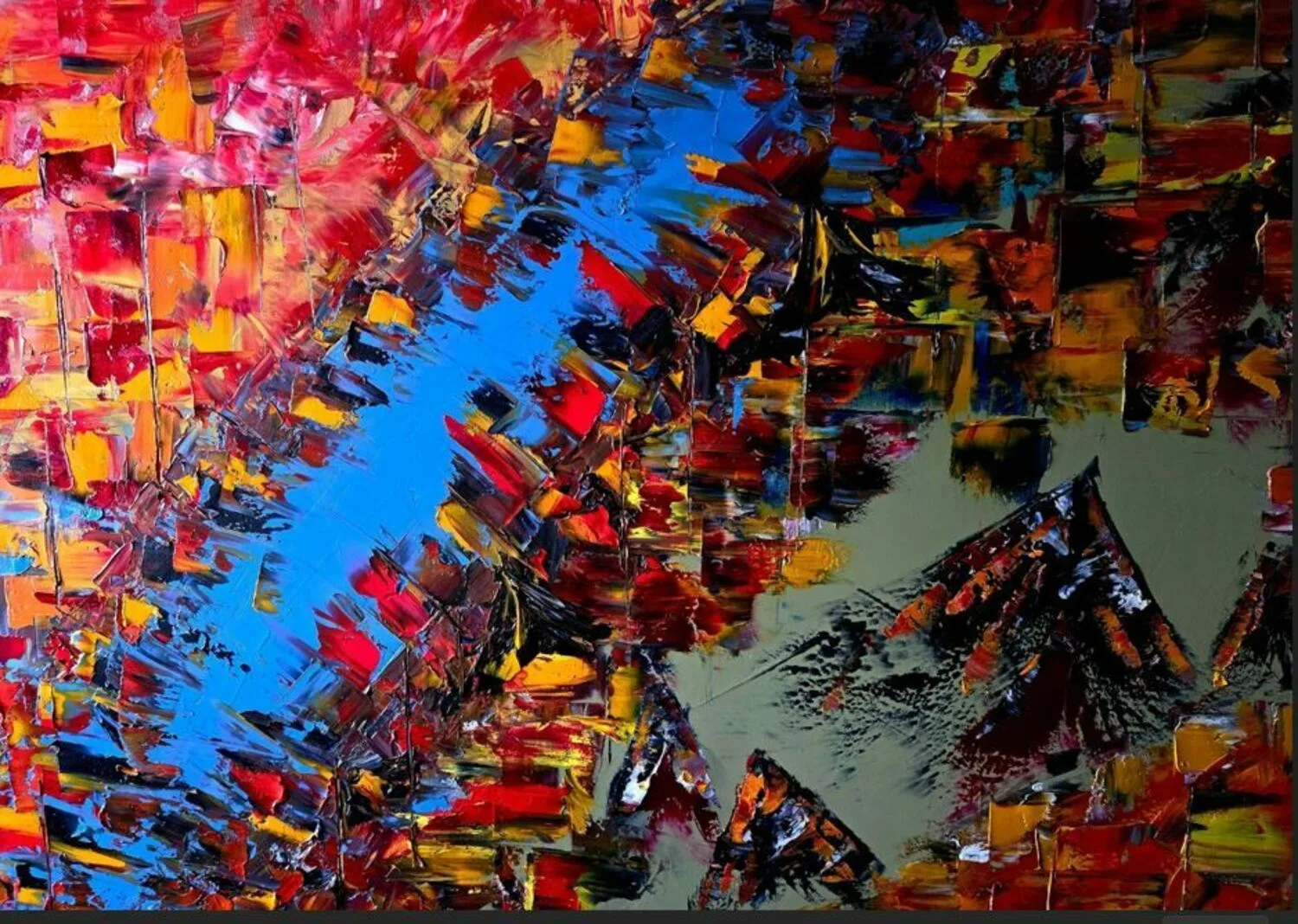 African Village By The Water, 2024