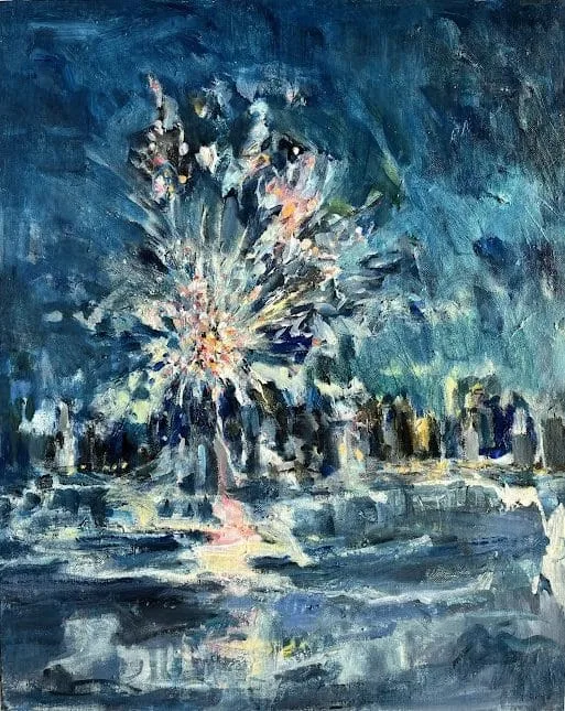 Fireworks over the Hudson, 2024