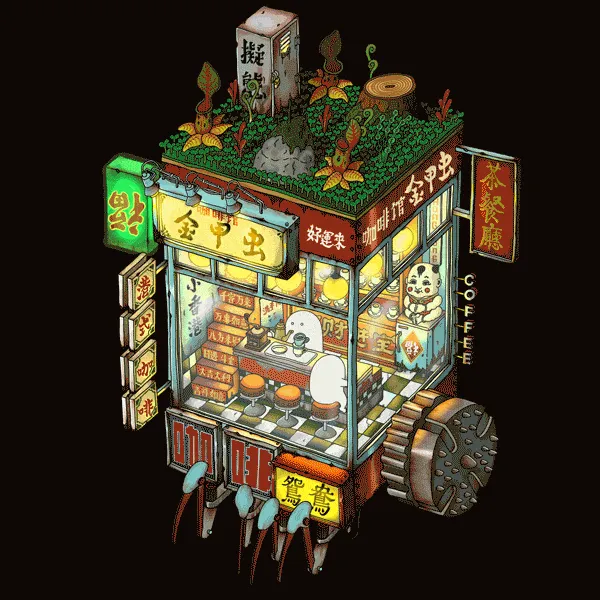 Mobile Cafe ”Kinko Chu”, 2024