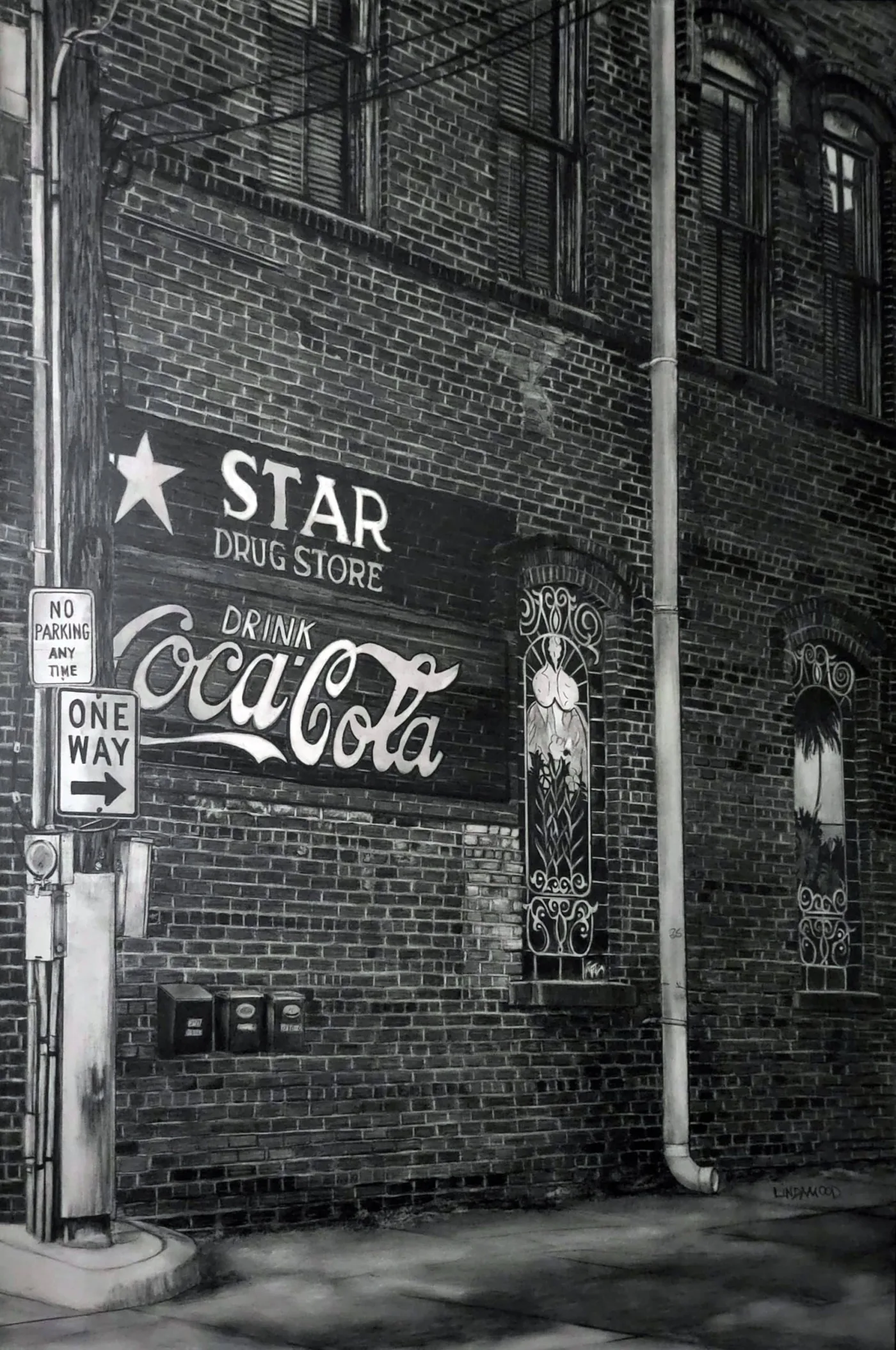 Old Drug Store Alleyway, 2023
