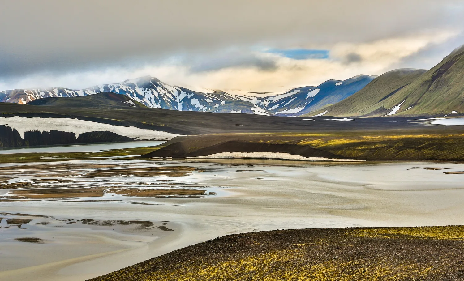 Iceland Svartikrokur after a day of Melting, 2015