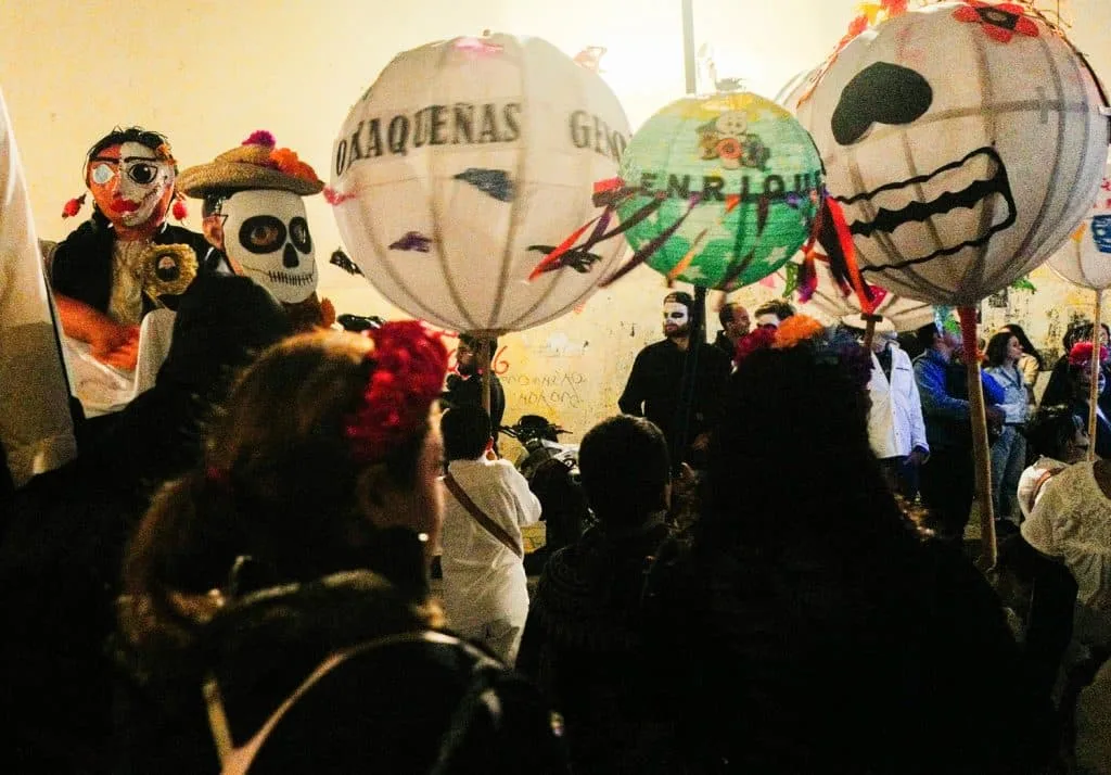 Oaxaca Day Of The Dead Parade Balloon Man 2, 2023