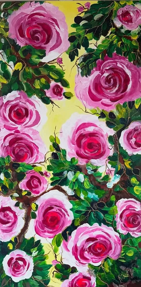 Floral Rhapsody In Pink