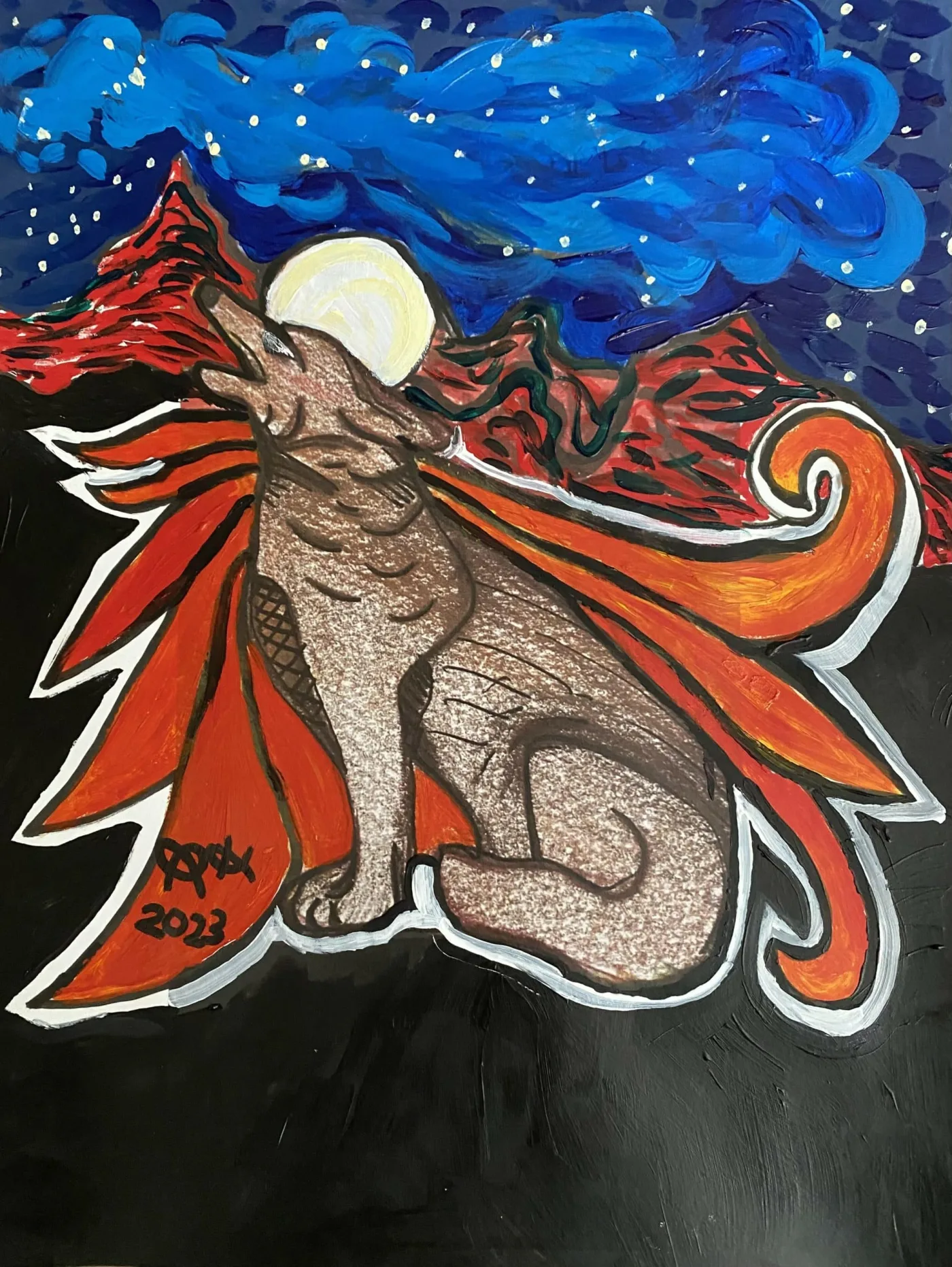 Grand Canyon Wolf’s Cry, 2023