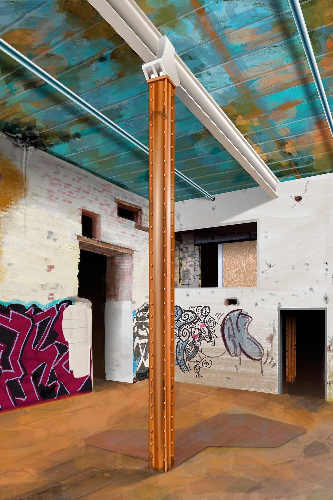 Hall 14 old cotton mill Leipzig, 2023