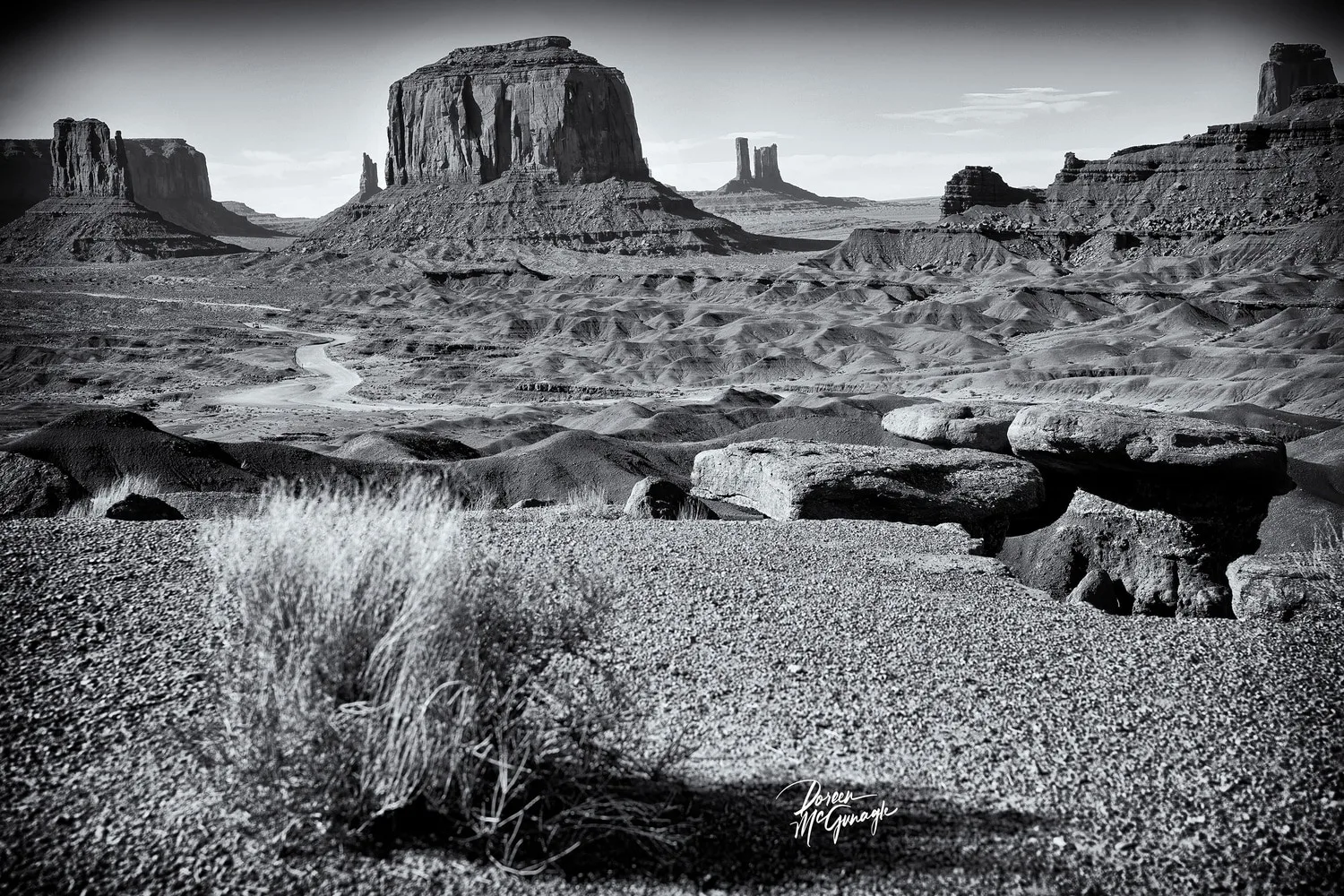Shadowed Giants Of The Navajo Land, 2025