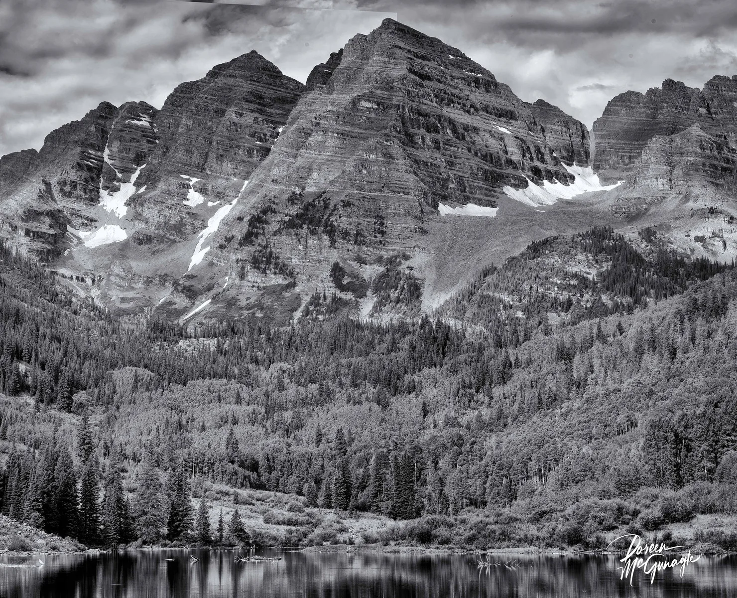 Reflection Beneath Rugged Peaks, 2025
