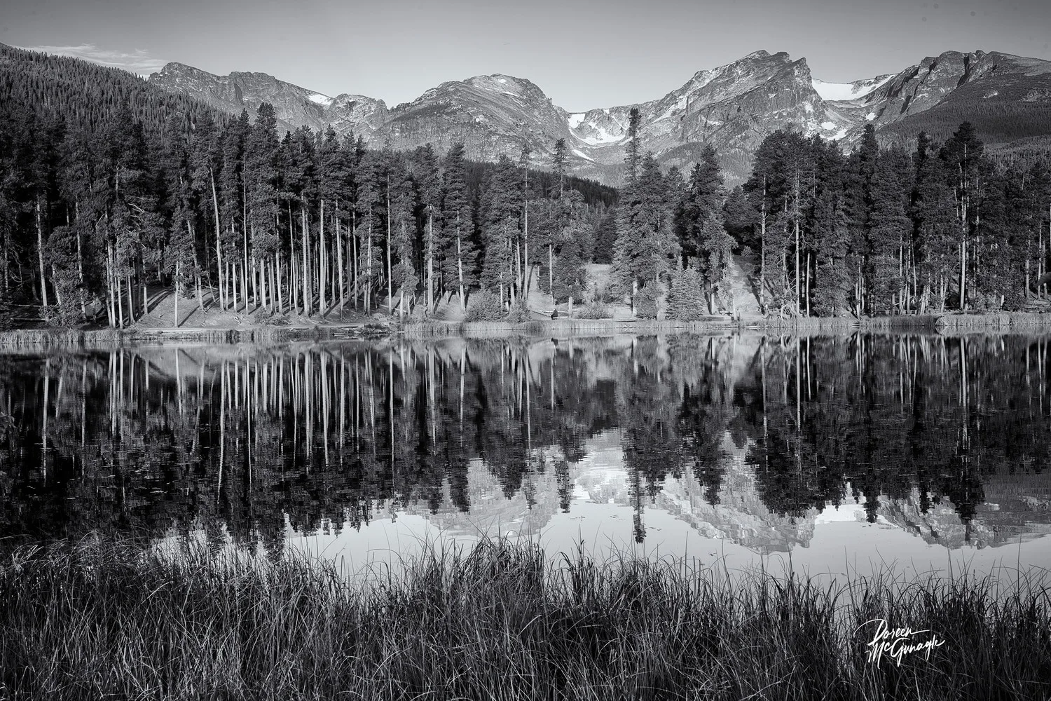 Reflected Calm At Mountains Edge, 2025