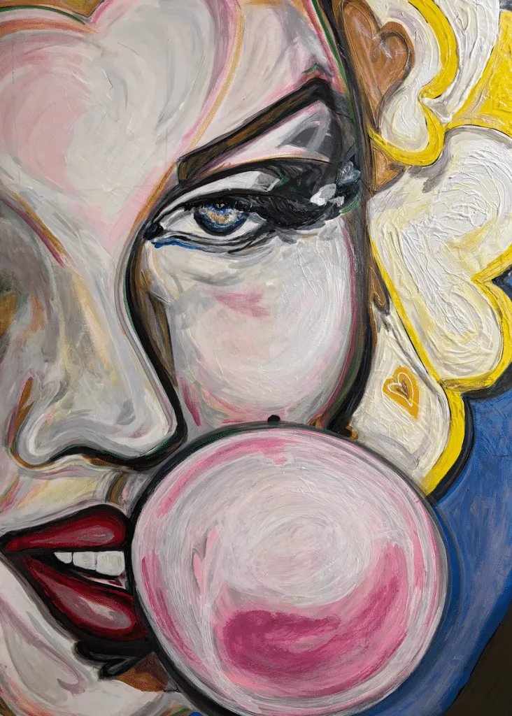 Bubble Marilyn, 2022