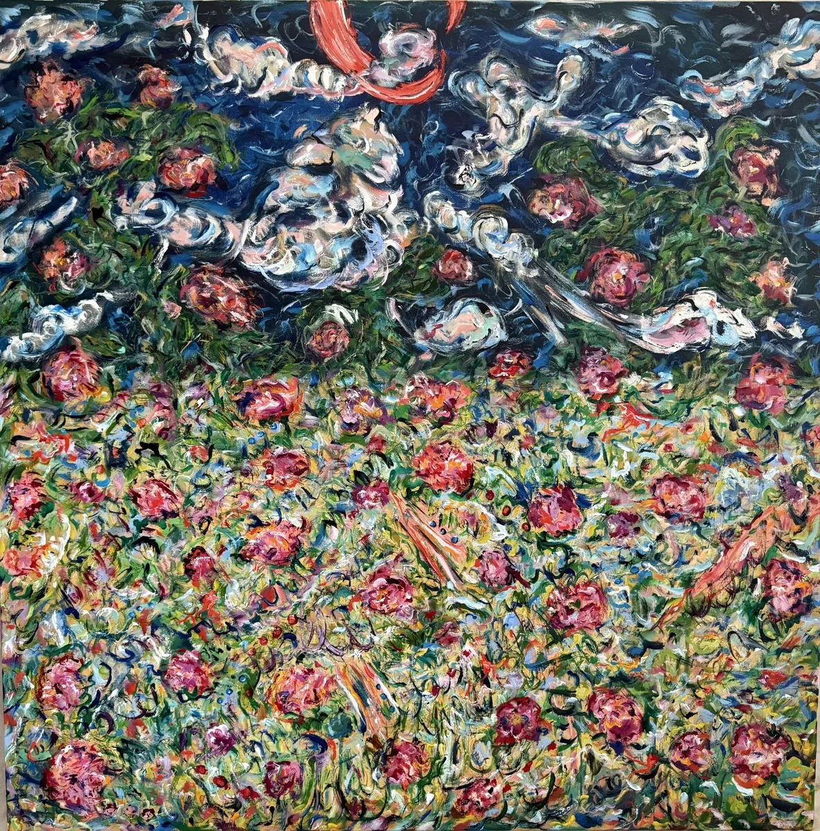 Observer Above The Disciples Garden, 2025