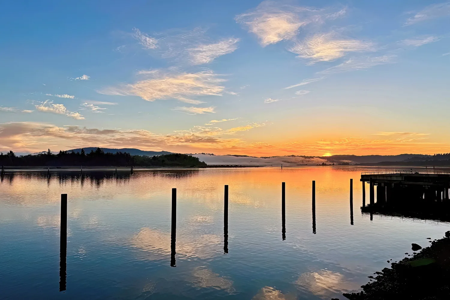 Coos Bay Sunrise Coos Bay – Oregon, USA, 2025
