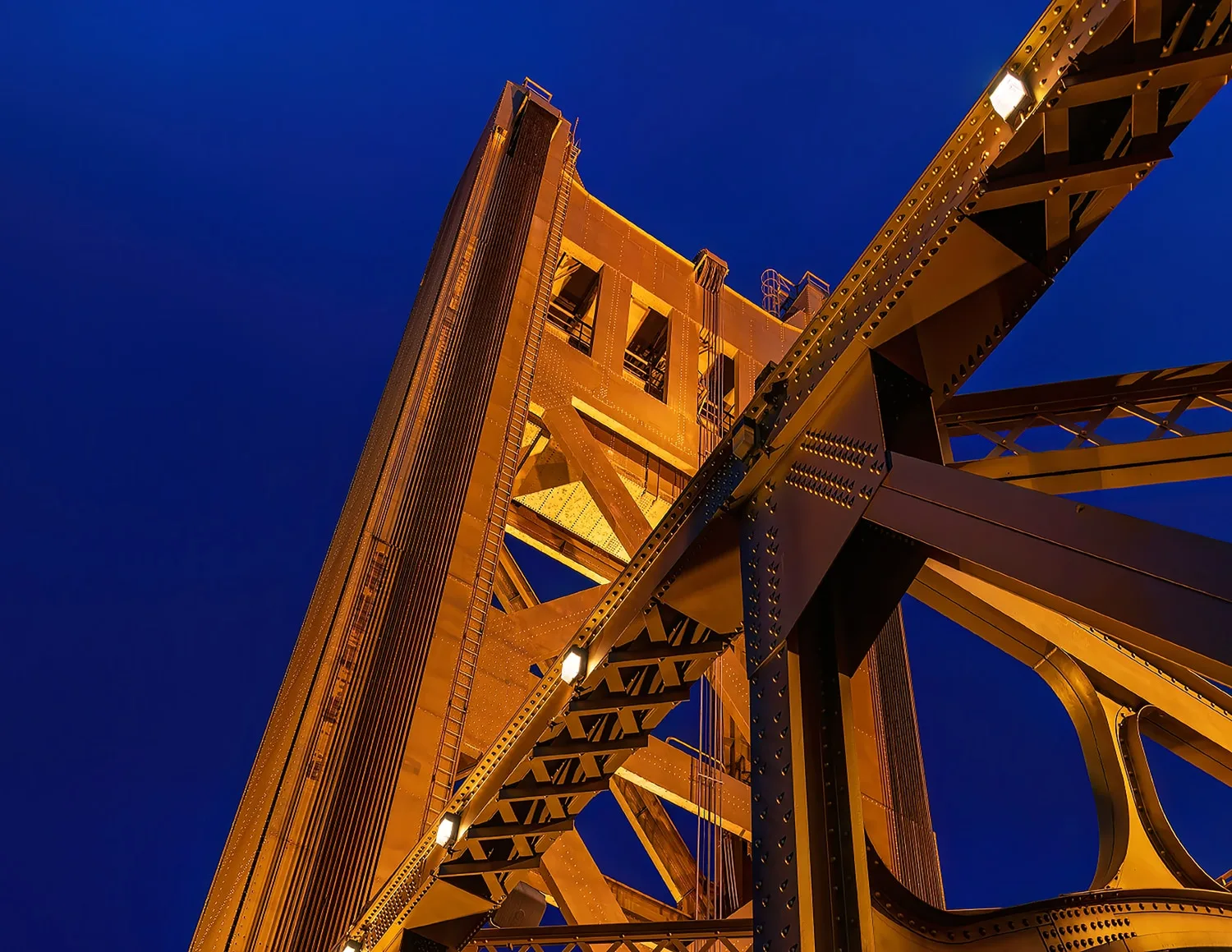 Good Morning Tower Tower Bridge – Sacramento, California, USA, 2025