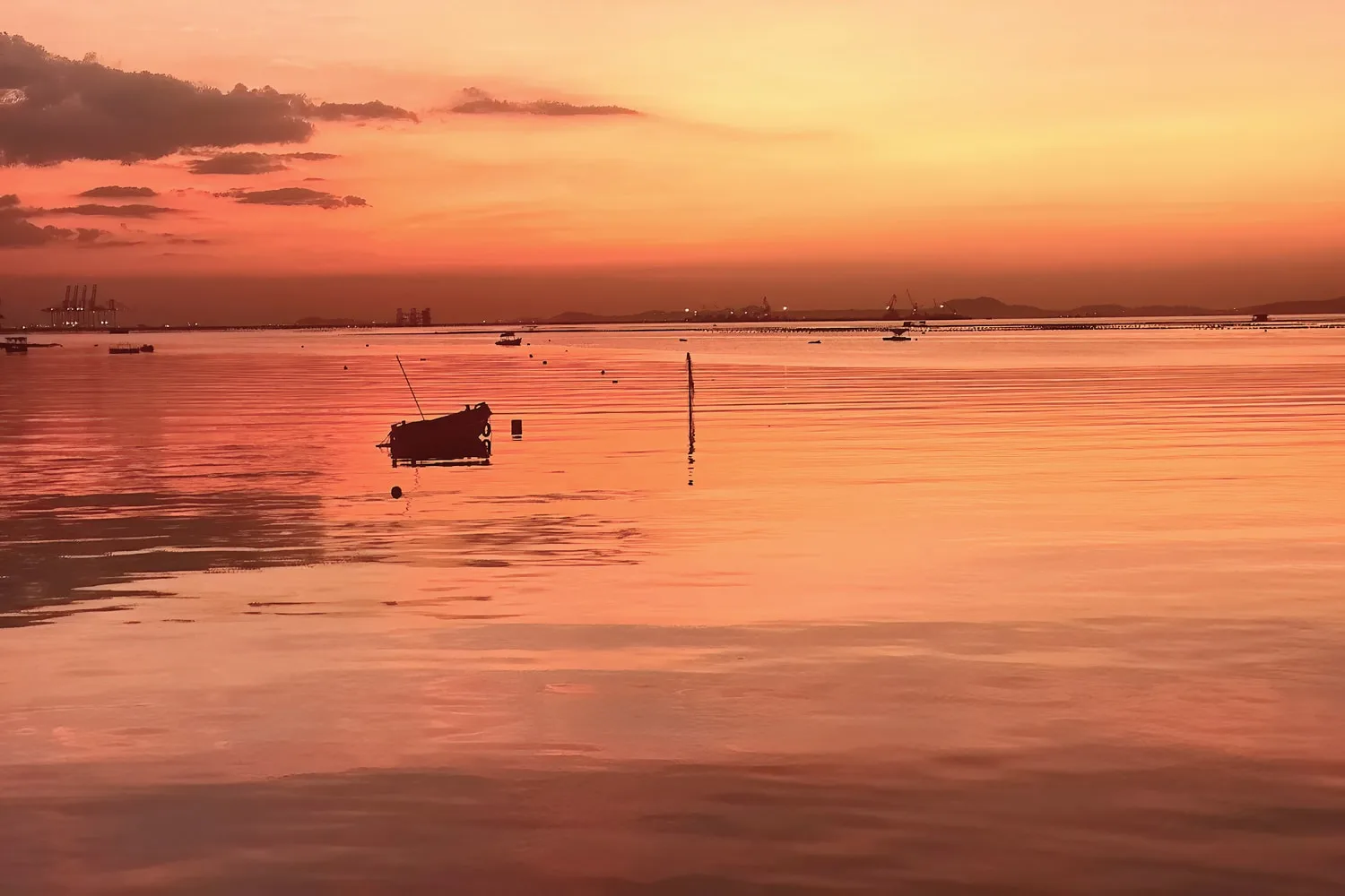 Si Racha Sunset Gulf Of Thailand, 2018