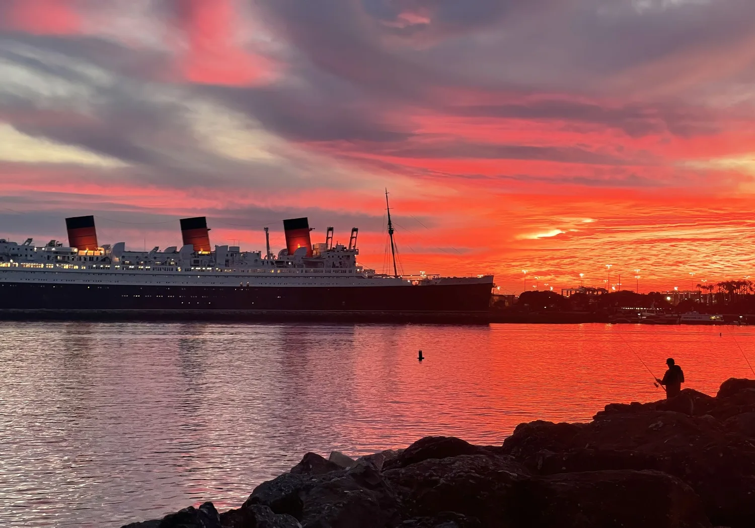 What A Great Spot To Fish – Long Beach, California, 2022