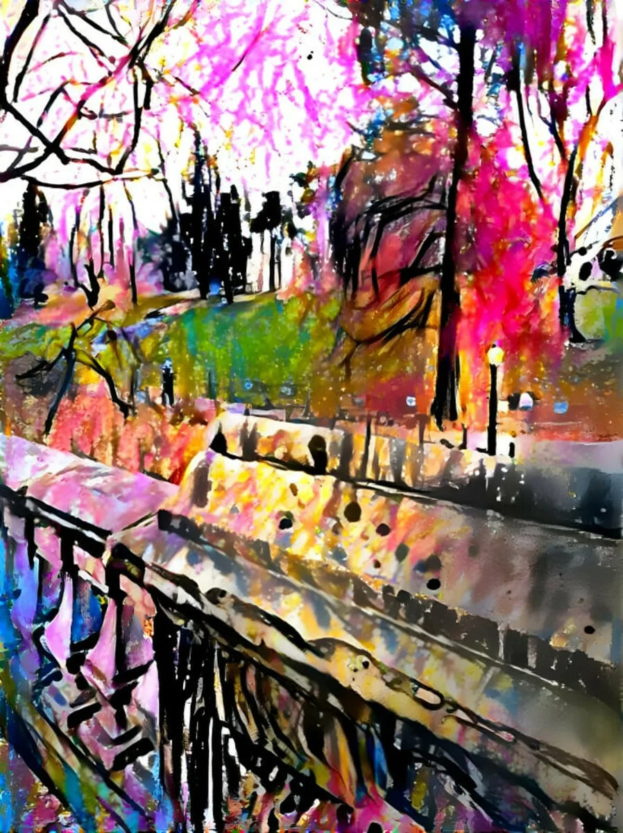 Balcony Bridge Central Park, 2022
