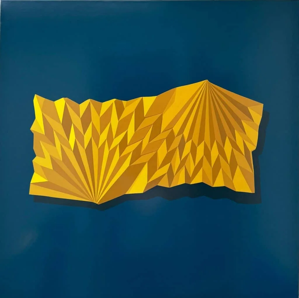 Golden Origami Hues, 2025