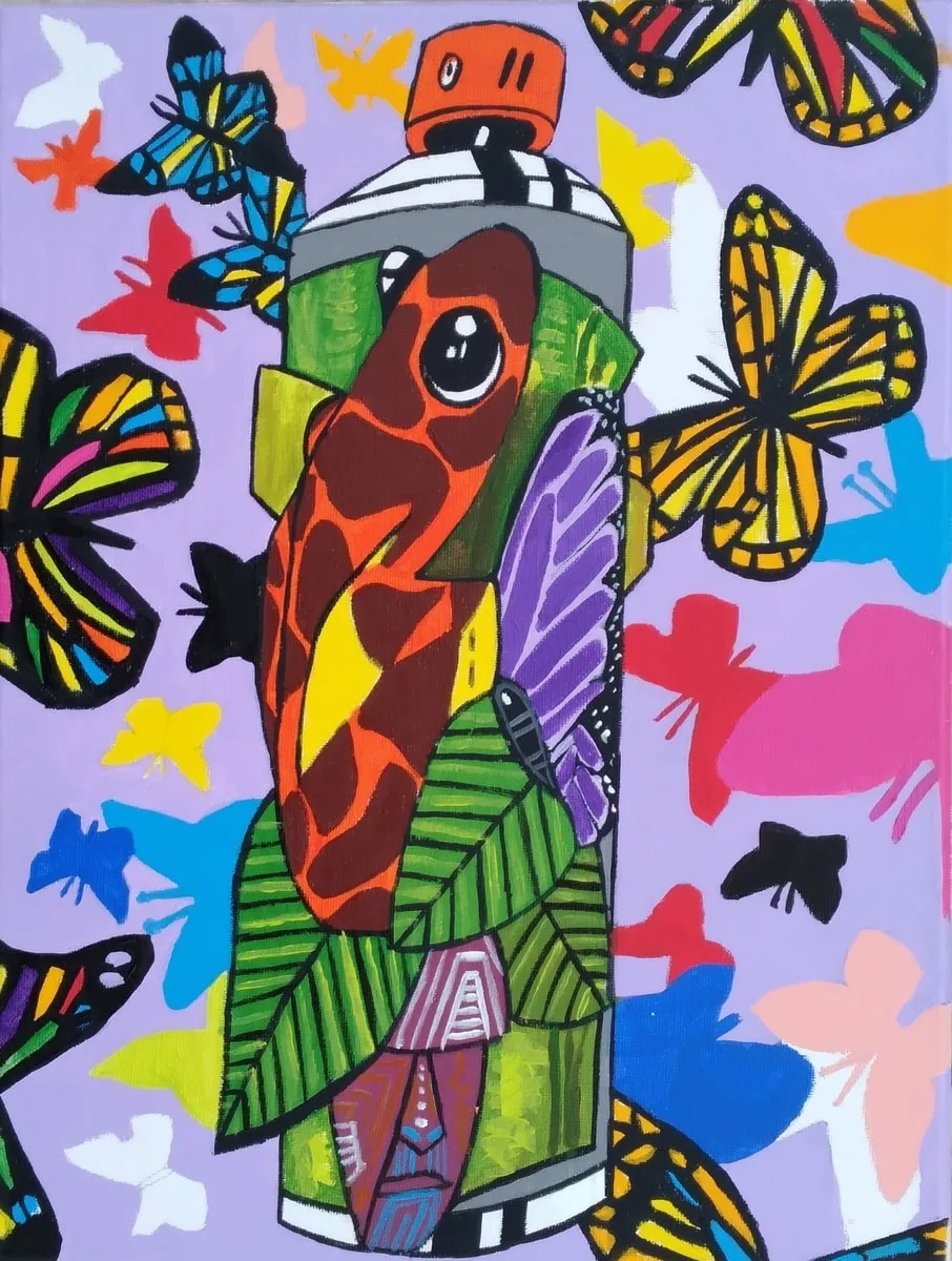 Frog and Butterfly Boruca, 2024