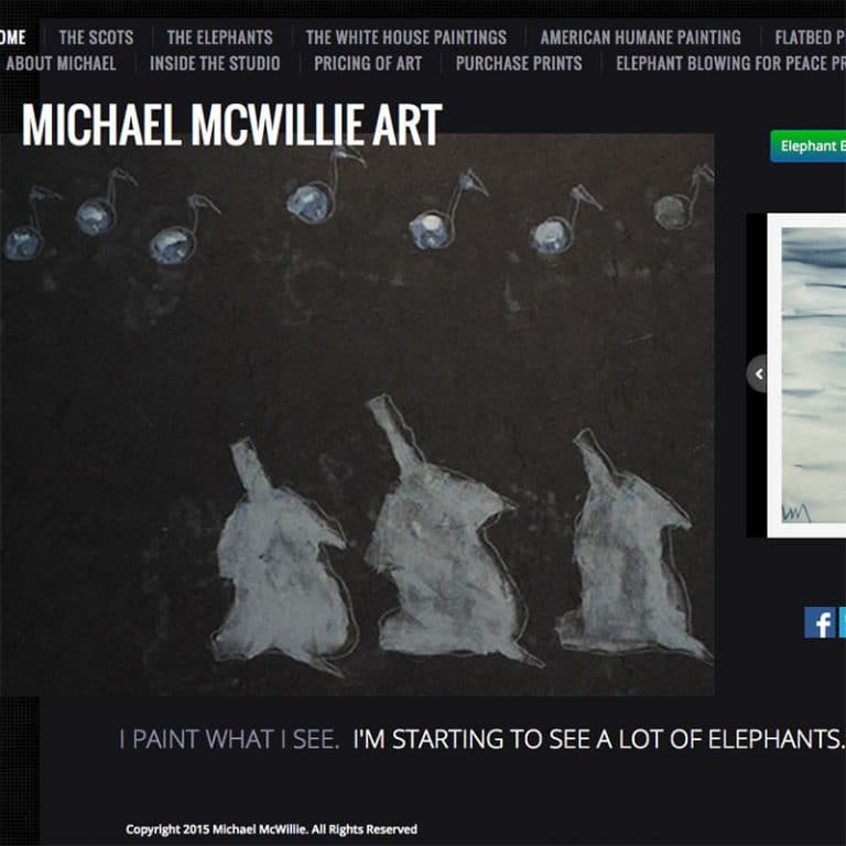 personal artist website tips