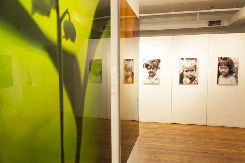 Agora Gallery’s recent Illumination exhibition, featuring contemporary photography. Pictured here are Mark James Ford (left) and Bruna Vangi (right)