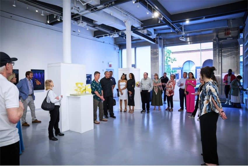 While some artists self-represent, Agora Gallery helps artists reach collectors and exhibitions 