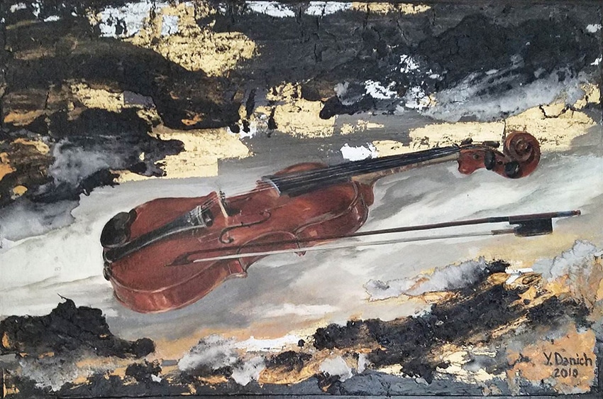 Paris artwork by Yuriy Danich 