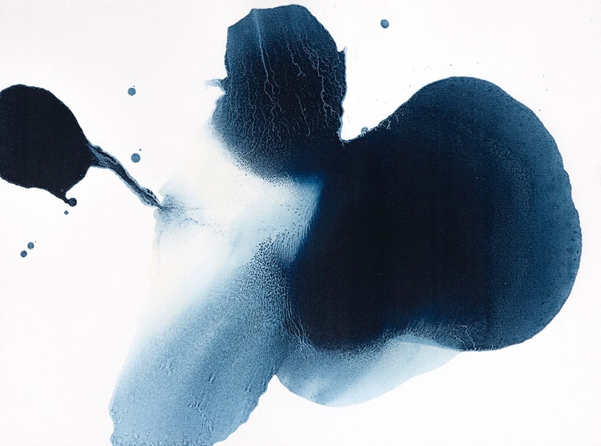 Mao Lizi, Ambiguous Flower #12, 2015, Oil on Canvas, 38.5 x 51.5 inches