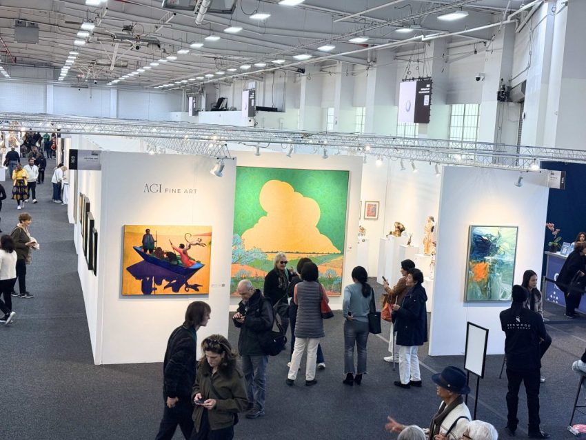 AGI Fine Art booth at Artexpo New York
