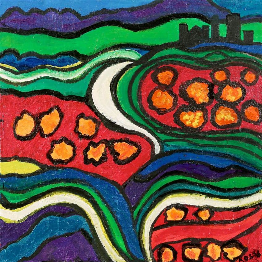Blue Ridge Mountains by Linda Rosen