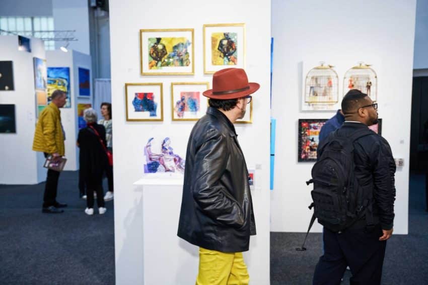 AGI Fine Art Booth at Artexpo New York.