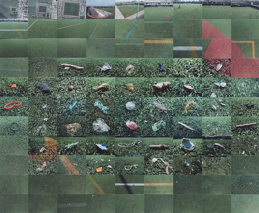 Astroturf Constellation by Gabriel Orozco