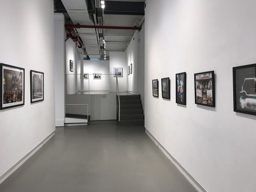 Interior of Agora Gallery