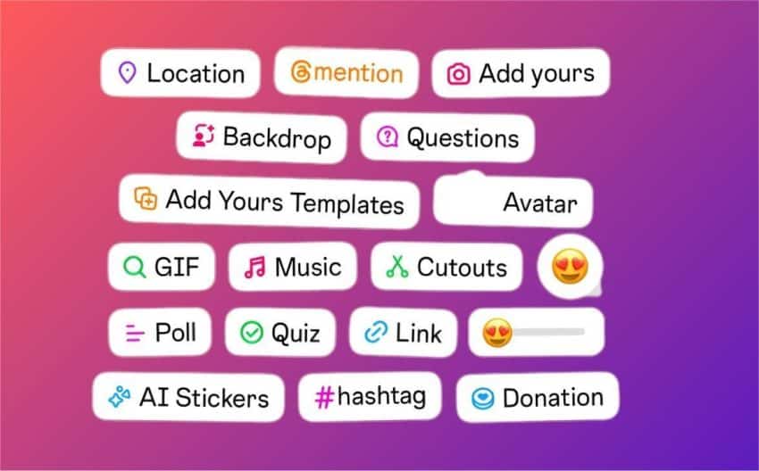 Instagram Story Features