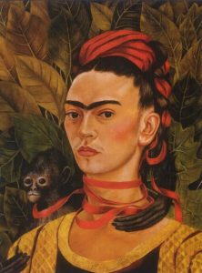 Frida Kahlo, Self-portrait with monkey