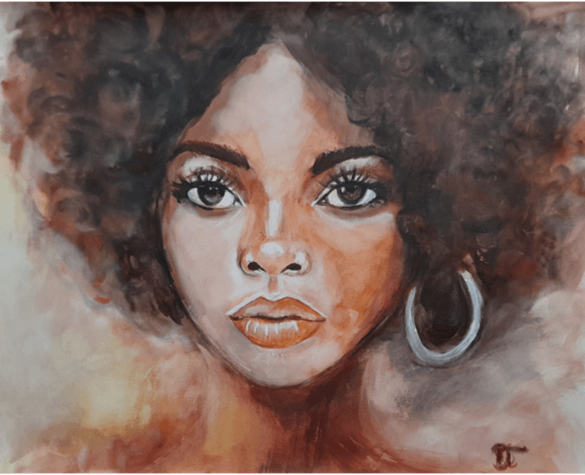 Dijana Tuzlic's painting, A001
