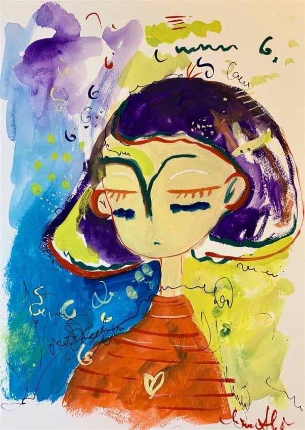 Purple by Milana Alaro
