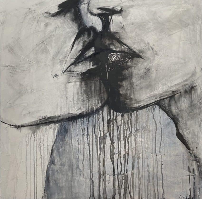 Grace Lila's painting "Attachment"