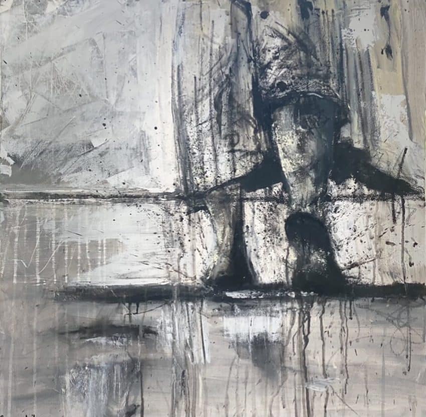 Grace Lila's painting "She's Walking"