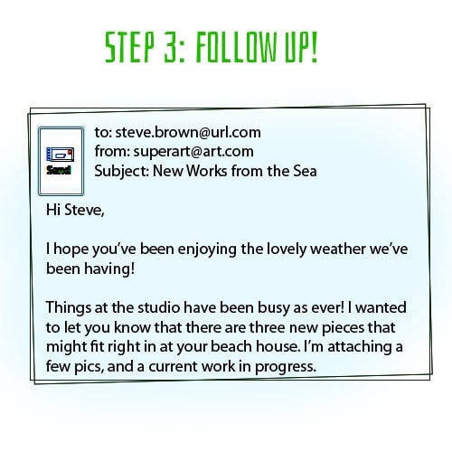 Step 3: Follow up