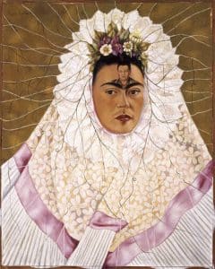 Frida Kahlo's Self-Portrait as Tehuana hispanic art