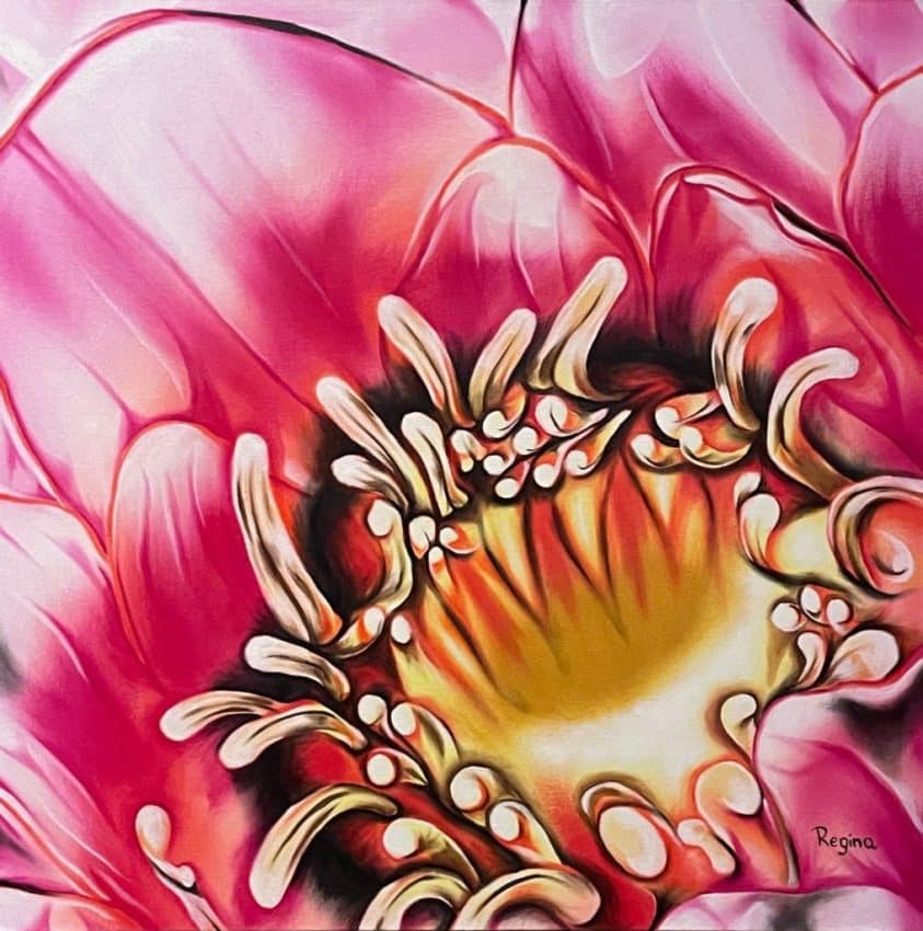Camelia by Maria Regina Ruiz hispanic art