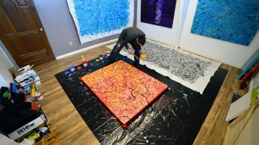 Angel Espino, an artist who created art outside the art capitals