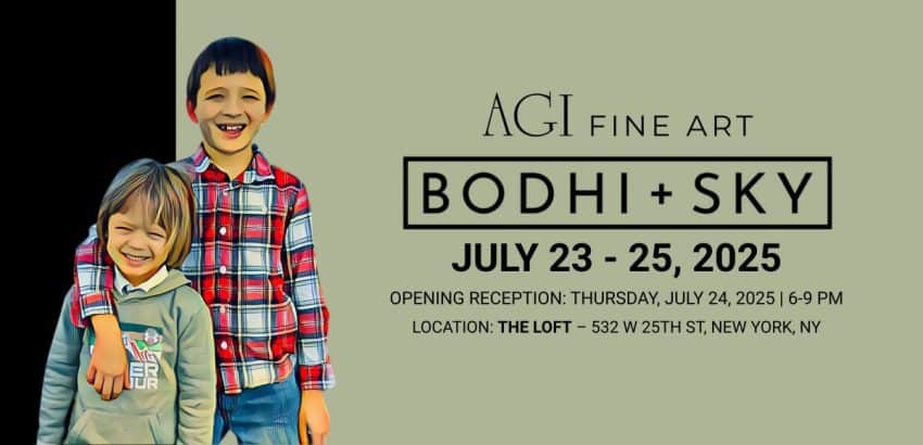 Celebrating the Next Generation: Bodhi & Sky Schneider to Exhibit at AGI Fine Art in July 2025