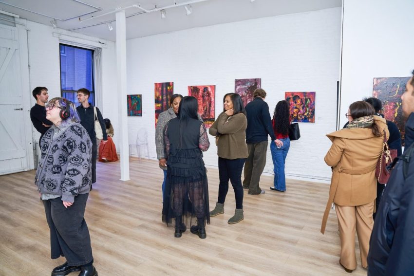 Alicia McIntosh solo pop-up exhibition at The Loft