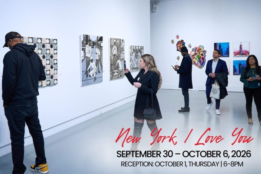 New York I love You exhibition at Agora Gallery, New York