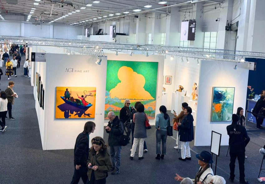AGI Fine Art Booth during Art Expo New York 2026